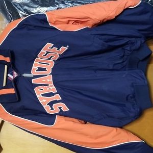 Syracuse university men's mid weight coat size M